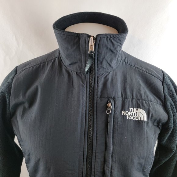 The North Face Jacket Women Small Black Denali Fleece Polartec Full Zip Gorpcore - Picture 2 of 14